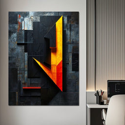 Colorful Modern Art 040 - Johanjjf - NicheCanvas