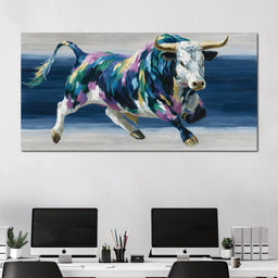Charging Spectrum Bull Energy - NicheCanvas