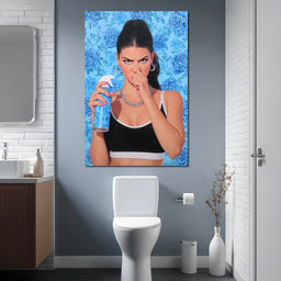 Bathroom Spray Attitude - NicheCanvas