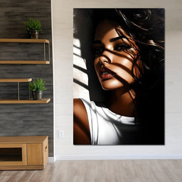 Shadowed Elegance Poise - NicheCanvas