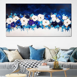 Floral Symphony Nocturnal - NicheCanvas