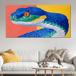 Sapphire Coil Radiance - NicheCanvas