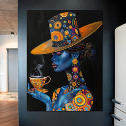 Astral Afternoon Tea - TooplesArt - NicheCanvas