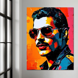 Freddie Mercury - Johanjjf - NicheCanvas
