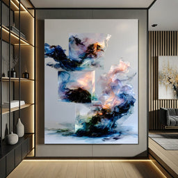 Celestial Torrent Rising - NicheCanvas