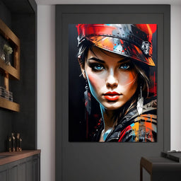 Female Portrait 254 - Johanjjf - NicheCanvas