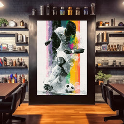 Victory Through The Vibrant Pitch - NicheCanvas