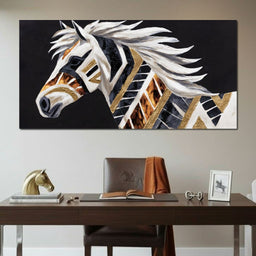 Majestic Mane in Motion - Alicia Smith - NicheCanvas