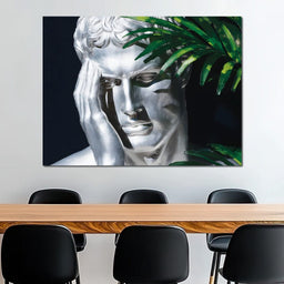 Man Reflecting - NicheCanvas