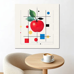 Geometric Harvest Delight - NicheCanvas