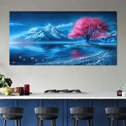 Arctic Sakura Bloom - TooplesArt - NicheCanvas
