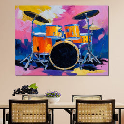 Rhythm of Vibrant Beats - NicheCanvas