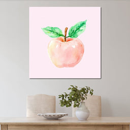 Pastel Apple Delight - NicheCanvas