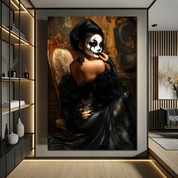 Enigma of Refined Masquerade - NicheCanvas