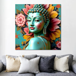 Radiant Petals Tranquility - NicheCanvas