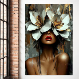 Golden Petals Revelation - Cole Williams - NicheCanvas