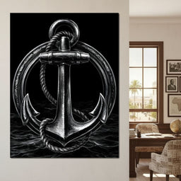 Weight of the Restless Anchor - NicheCanvas