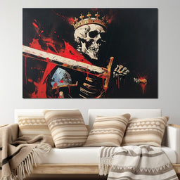 Majestic Shadows of Royal Descent - NicheCanvas