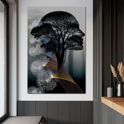 Illusionary Forest Mindscape - NicheCanvas