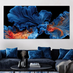 Deep Sea Ember Bloom - TooplesArt - NicheCanvas