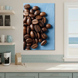 Roasted Coffee Beans Still Life - NicheCanvas