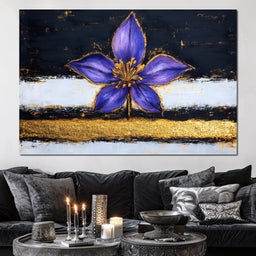 Golden Bloom Oasis Elegance - NicheCanvas