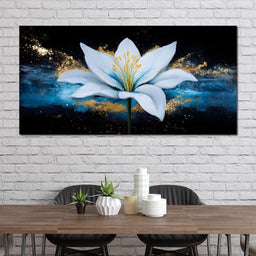 Elegance in Midnight Blooming - NicheCanvas