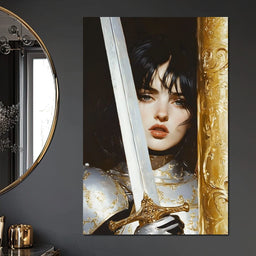 Guardian of Golden Honor - NicheCanvas