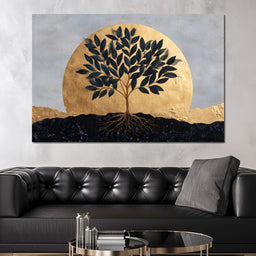 Golden Tree of Tranquility - NicheCanvas