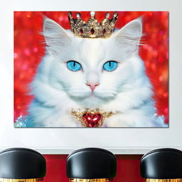 Majestic Feline Reign - NicheCanvas