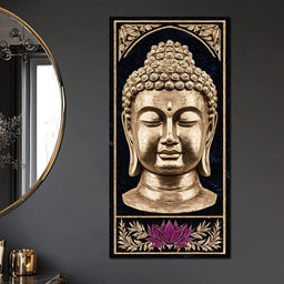 Celestial Buddha Lotus Tranquil - NicheCanvas
