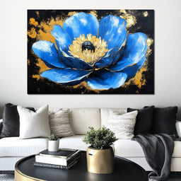 Golden Petal Euphoria - NicheCanvas