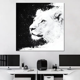 Lioness Vision - NicheCanvas
