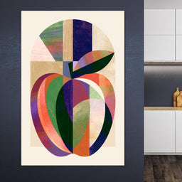 Geometric Harvest Of Orchard Geometry - NicheCanvas