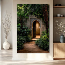 Moroccan Garden Archway - NicheCanvas