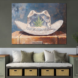 Glistening Western Hat Chronicles - NicheCanvas