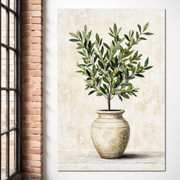 Olive Tree Harmony - NicheCanvas