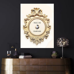 Press for Champagne - NicheCanvas