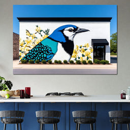 Street Art - Bluebird Dreams - NicheCanvas