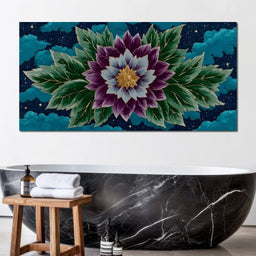 Celestial Nightflower Dream - NicheCanvas