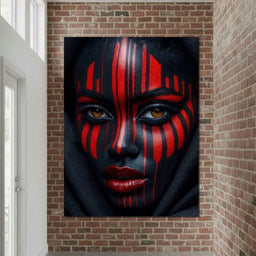 Scarlet Ritual - TooplesArt - NicheCanvas