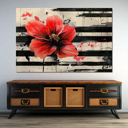 Bloom of Contrasts - NicheCanvas