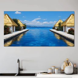 Bungalows By The Sea Retreat - NicheCanvas