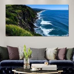 Surreal Coast Waters - NicheCanvas