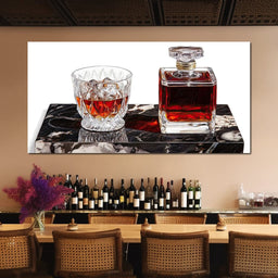 Refined Spirits Elegance - NicheCanvas
