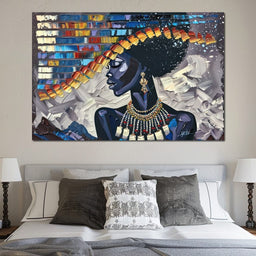 Starry Night Silhouette - Sakeem Gibbs - NicheCanvas
