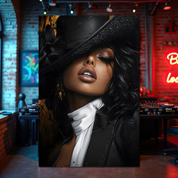 Moonlit Elegance of Shadows - NicheCanvas