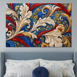 Royal Baroque in Bloom - TooplesArt - NicheCanvas