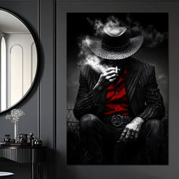 Mystery Of The Silent Cowboy - NicheCanvas