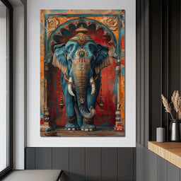 Majestic Sapphire Monarch - NicheCanvas